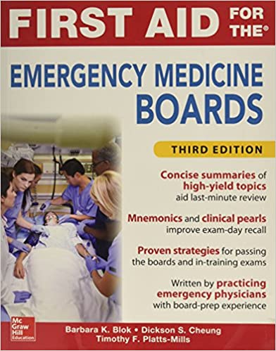 First Aid for the Emergency Medicine Boards (3rd Edition) - Original PDF